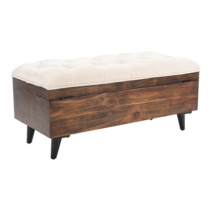 Safavieh Liam Tufted Storage Cocktail Ottoman