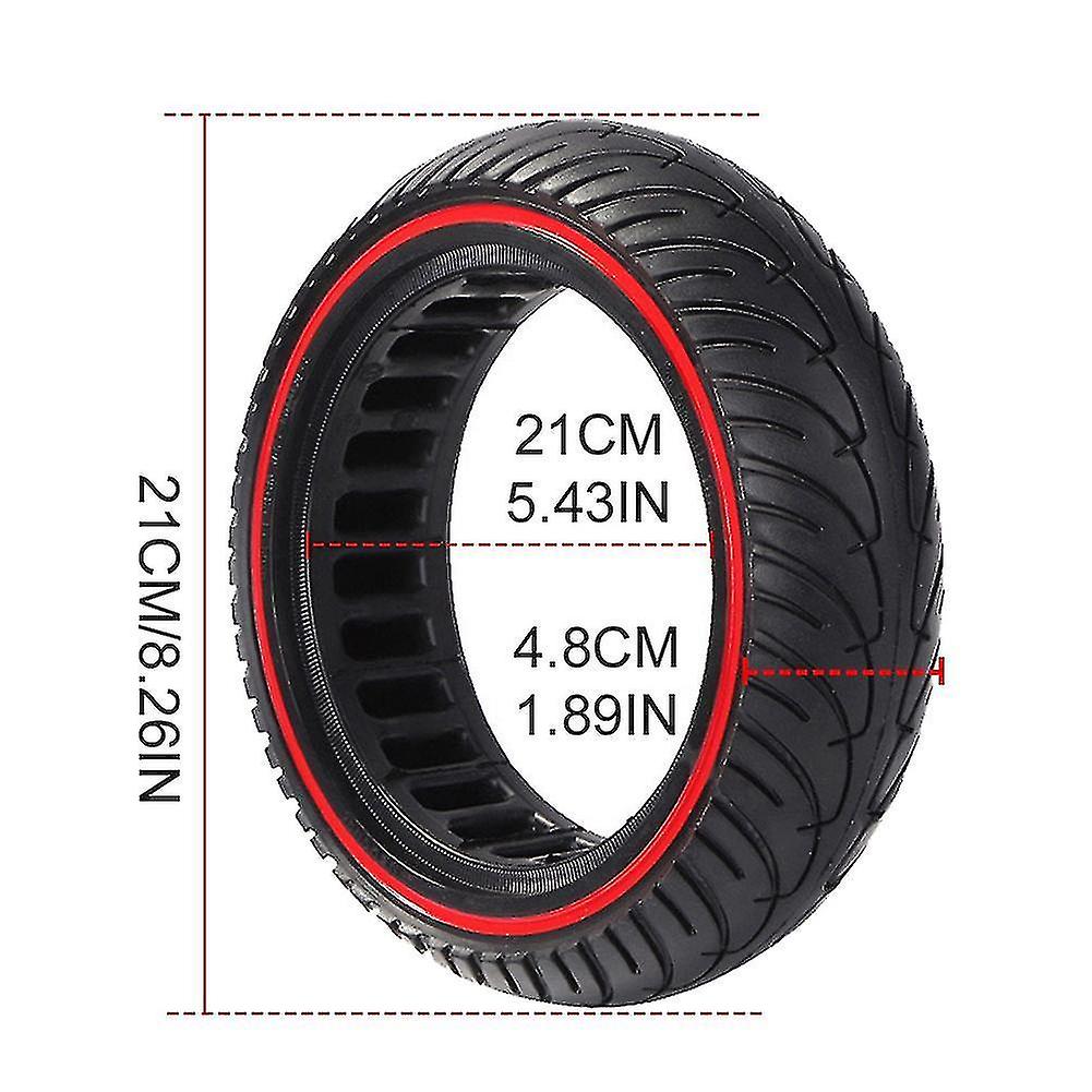 Electric Scooter 8.5 Inche Rubber Tyre Puncture Proof Durable Solid Tire For M365 Pro Mijia Mi 1s P