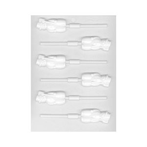 LorAnn Oils 5527 0000 Snowman Lollipop Sheet Mold