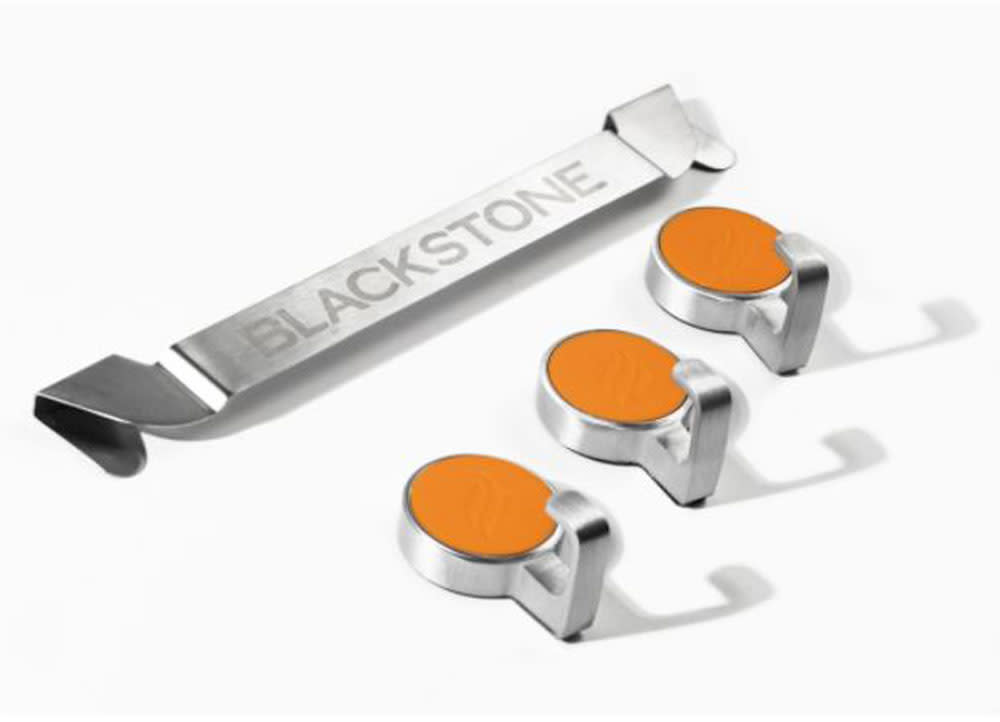 Blackstone Culinary Griddle Tool Holder Orange 4pc Combo