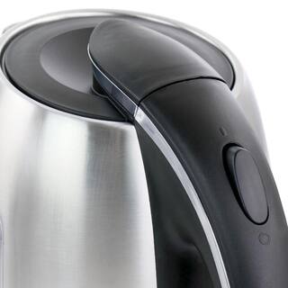 Better Chef 1.7 Liter 360 Degree Stainless Steel Silver Cordless Electric Kettle 985117974M