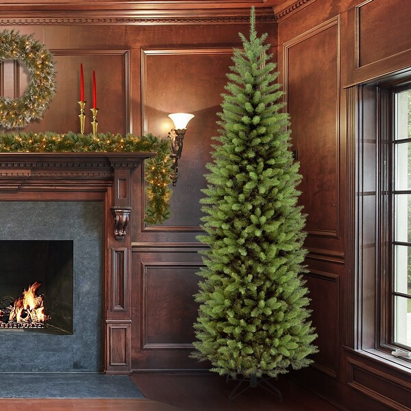 National Tree Company 7.5 ft. Kingswood Fir Pencil Slim Christmas Tree