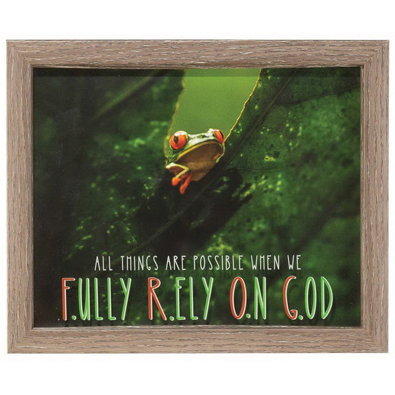 Dicksons FRMWDWG 108 61 Framed Wall Art Rely On Go...