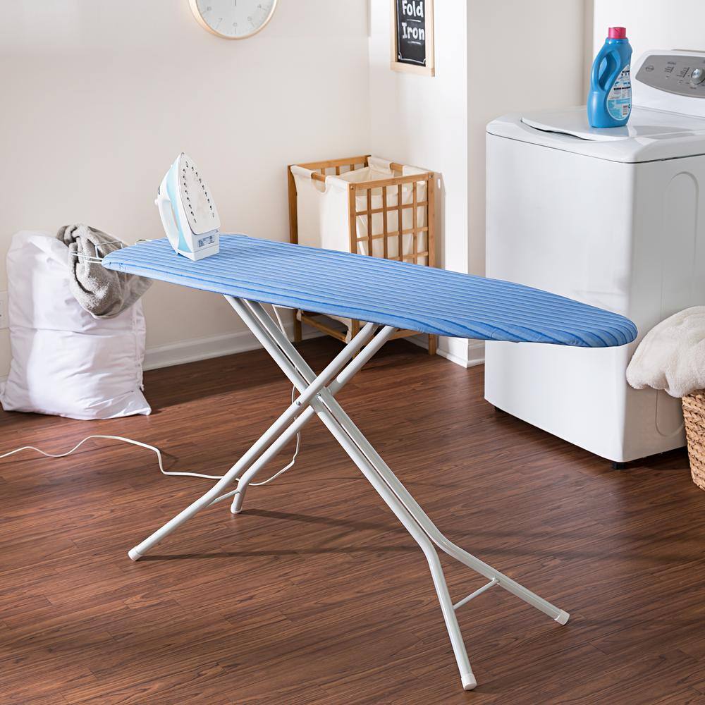 Honey-Can-Do 4-Leg Ironing Board with Retractable Iron Rest BRD-09486