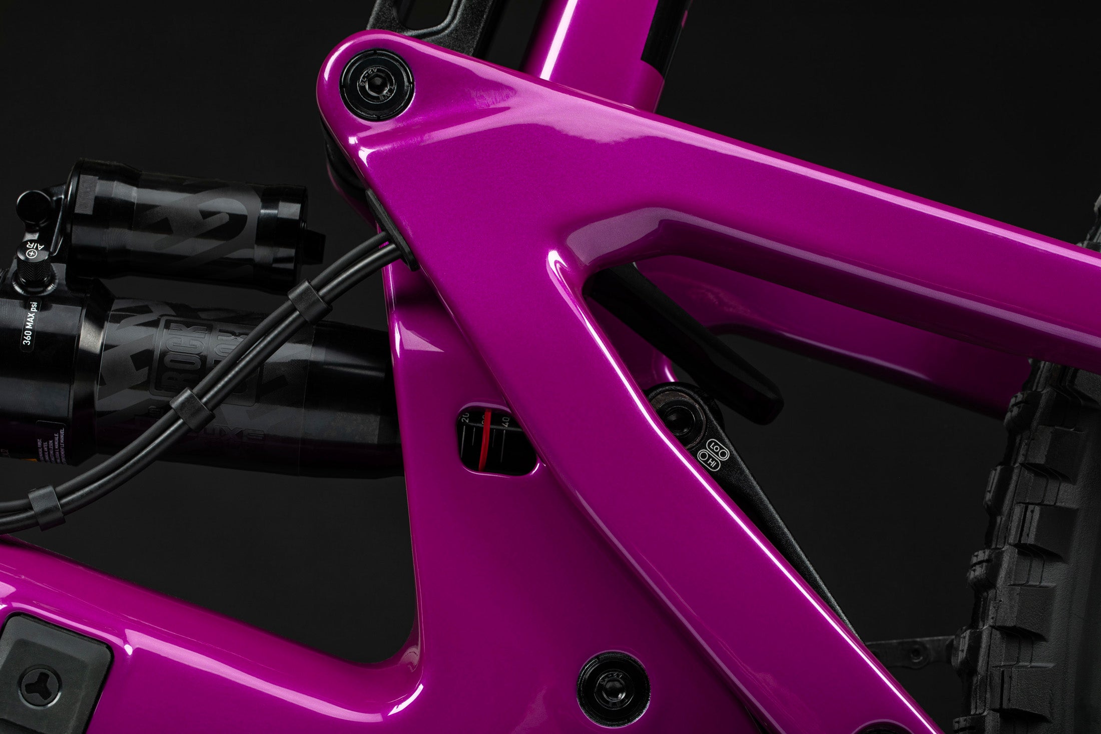 Santa Cruz Heckler SL Carbon MX - R Kit - Gloss Magenta - 2024