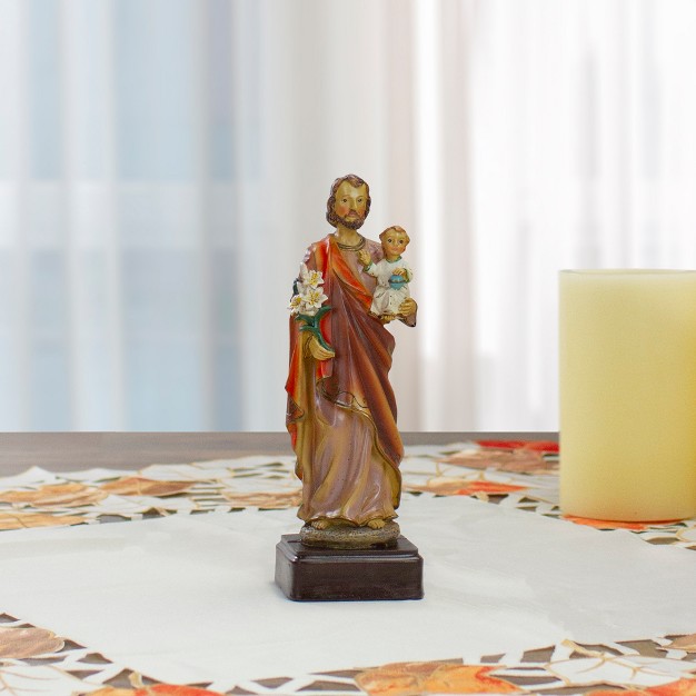 St Joseph Religious Resin Tabletop Figurine