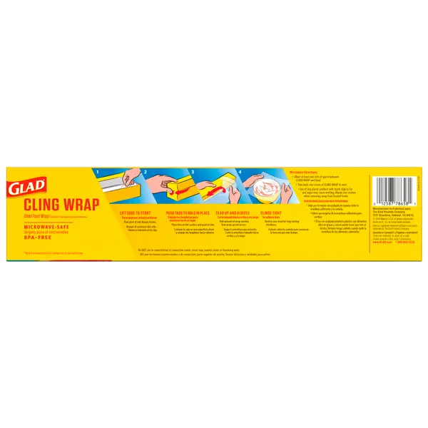 Glad 400 sq. ft. ClingWrap Plastic Food Wrap