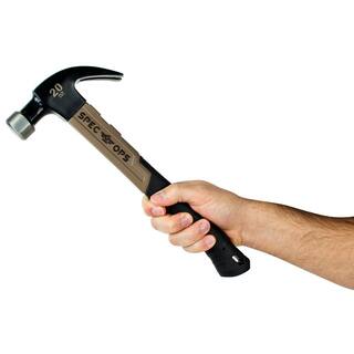 SPEC OPS 20 oz. Curved Claw Fiberglass Hammer SPEC-M20FG