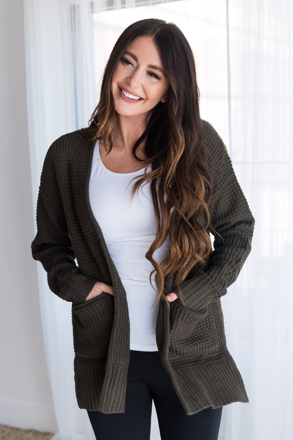 Dedicated Love Modest Cardigan