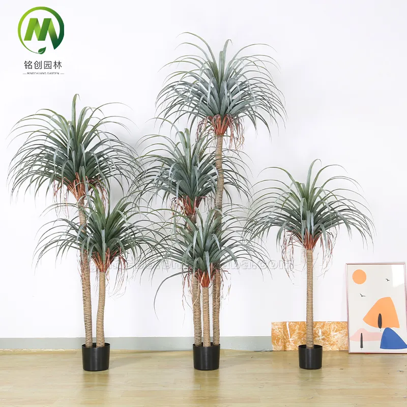 Artificial plant dracaena sanderiena tree faux green plants dragon blood tree garden supplies for decoration