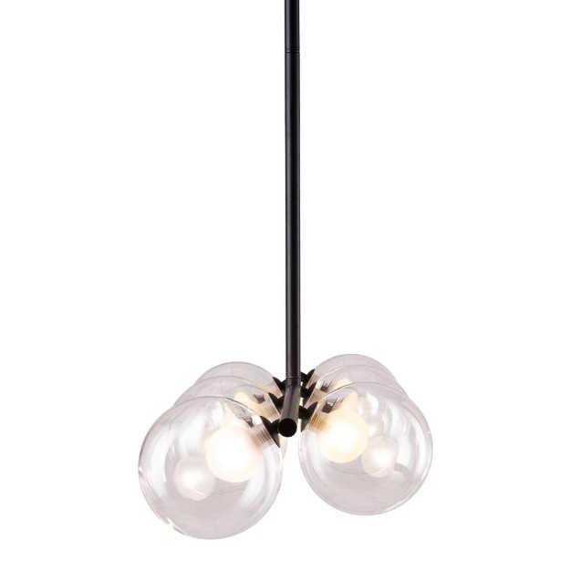 Lelia Ceiling Lamp Black Zm Home