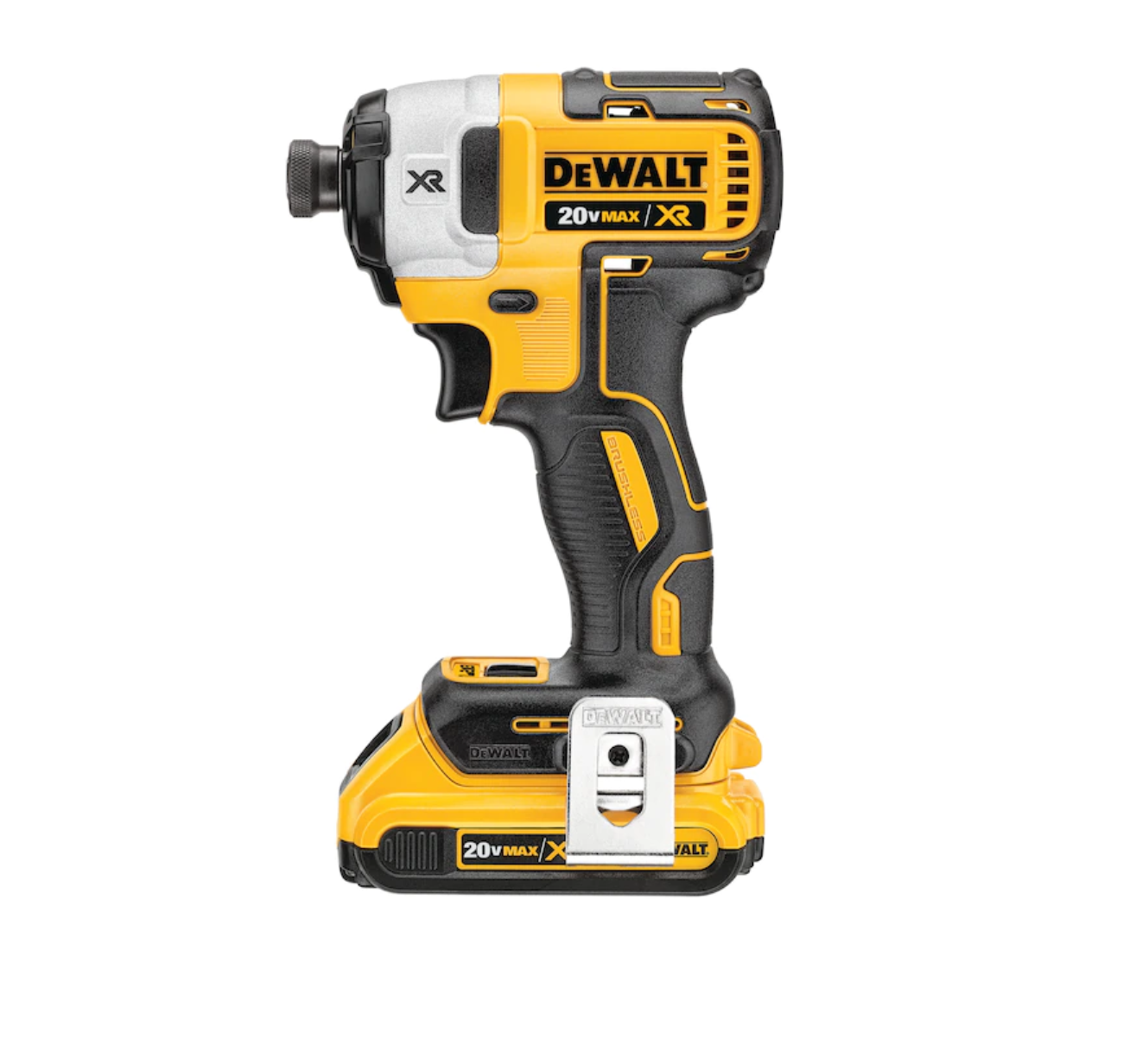 DEWALT DCF887D2 XR 20-volt Max Variable Speed Brushless Cordless Impact Driver (2-Batteries Included)