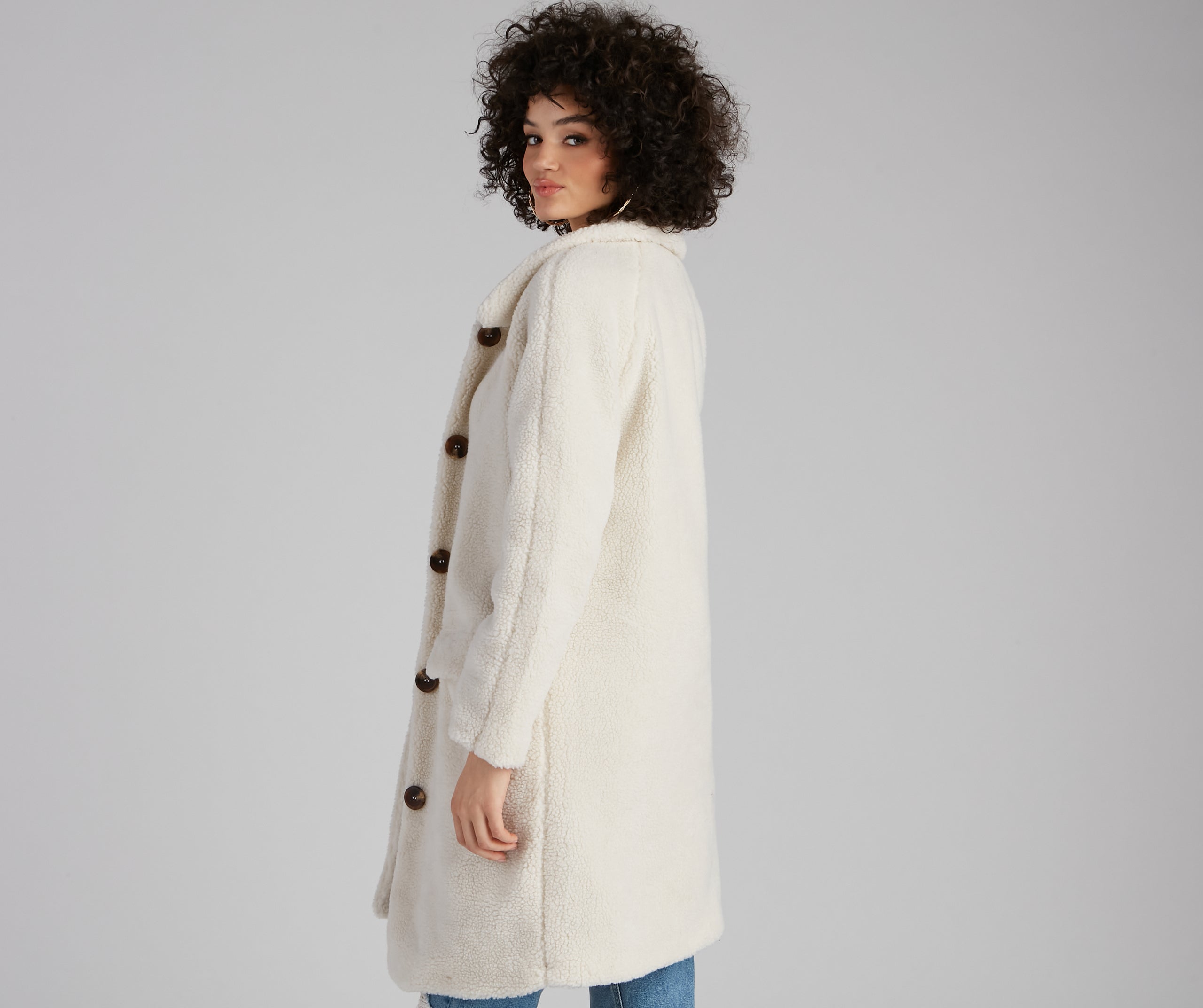 Cozy Season Long Sherpa Coat