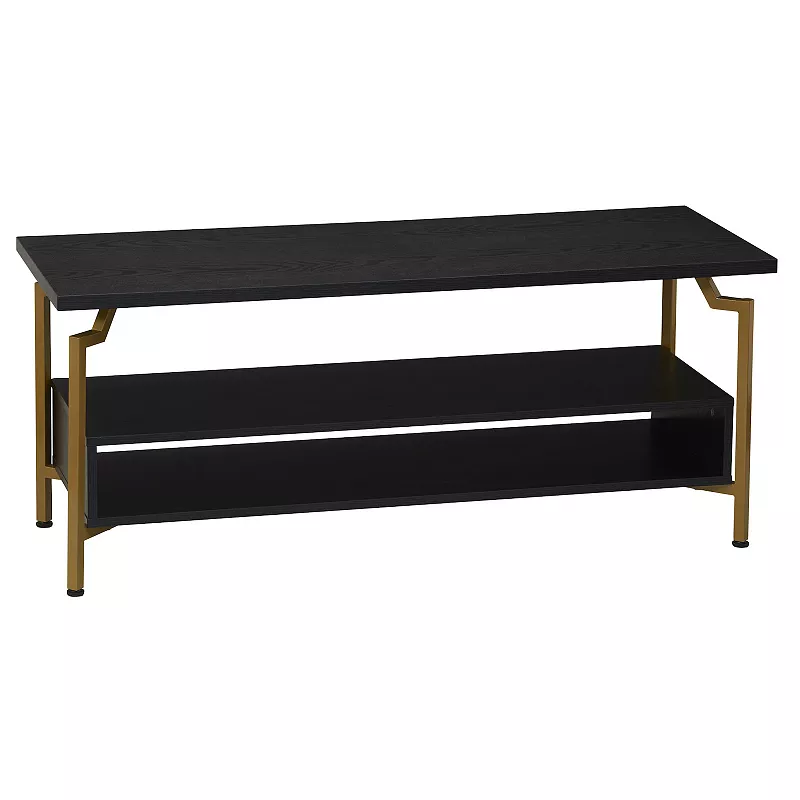 Household Essentials Mid-Century Modern TV Stand