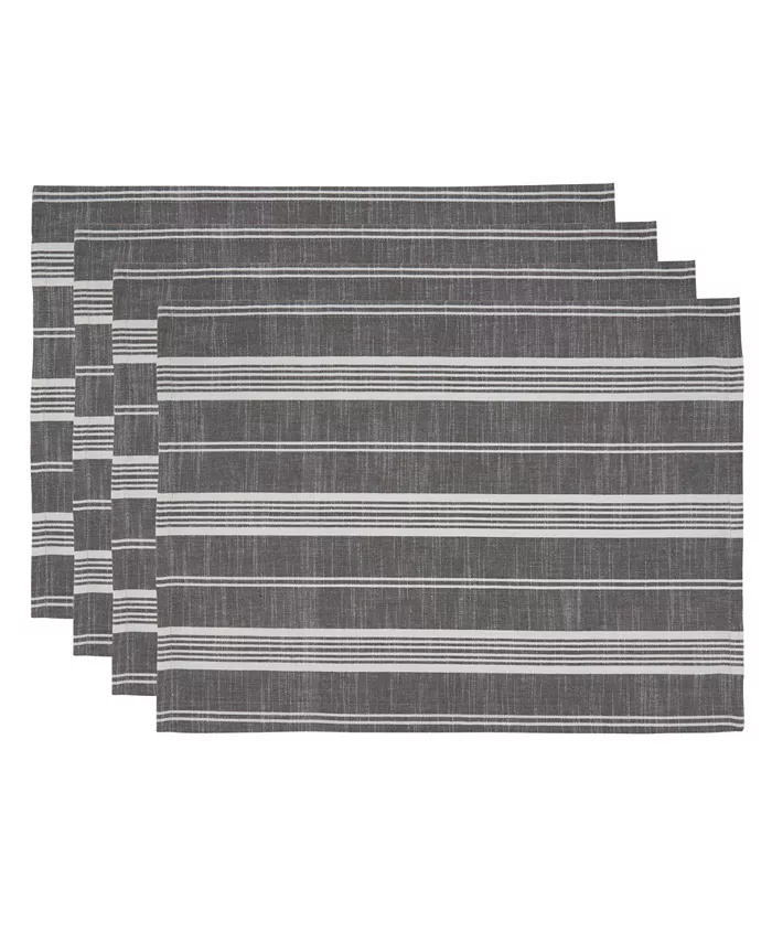 Saro Lifestyle Striped Placemat Set of 4