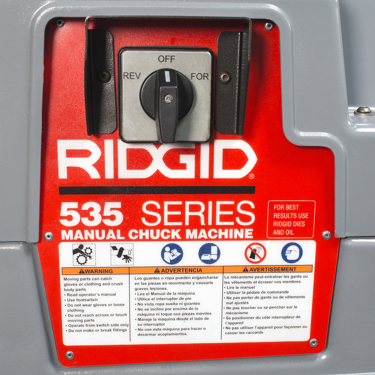 Reconditioned RIDGID 535 V3 Pipe Threader  Steel Dragon Tools 811A