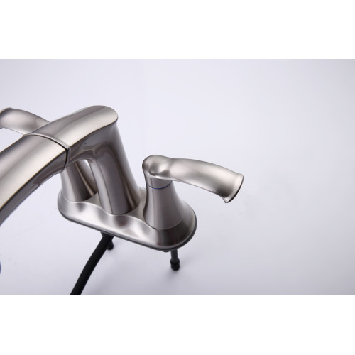 Bathroom Faucets for Sink 3 Hole  Brushed Nickel B...