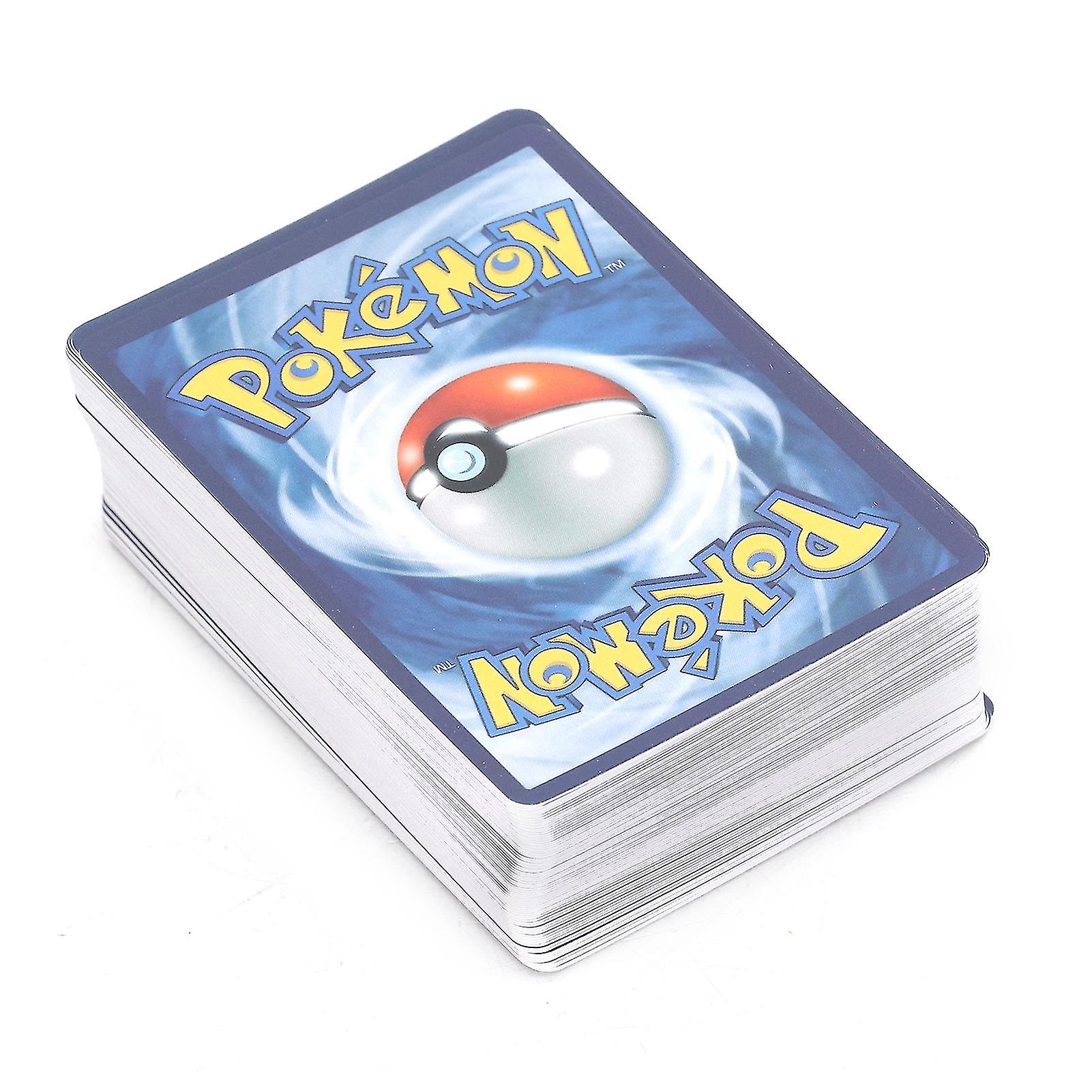 100pcs Game Rare Card English Cartoon Colorful Portable Gathering Card for Children Tabletop