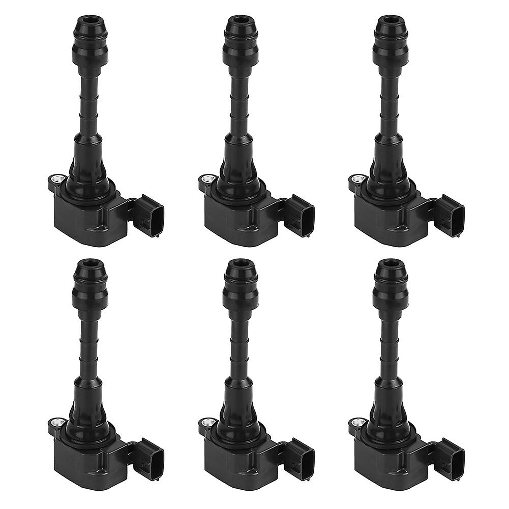 6pcs Car Ignition Coils Fit For Nissan Infiniti G35 M35 Fx35 Uf401 22448-al61c