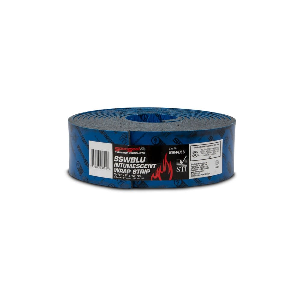 Specified Technologies SpecSeal Single-Stage Blue Wrap Strip