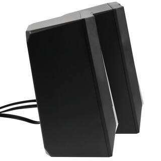 BEFREE SOUND 2.0 Computer Gaming Speakers with LED RGB Lights 985117832M