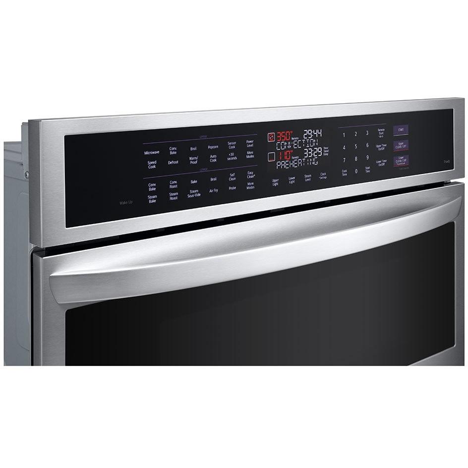 LG 30-inch, 6.4 cu.ft. Built-in Combination Wall Oven with ThinQ? Technology WCEP6427F