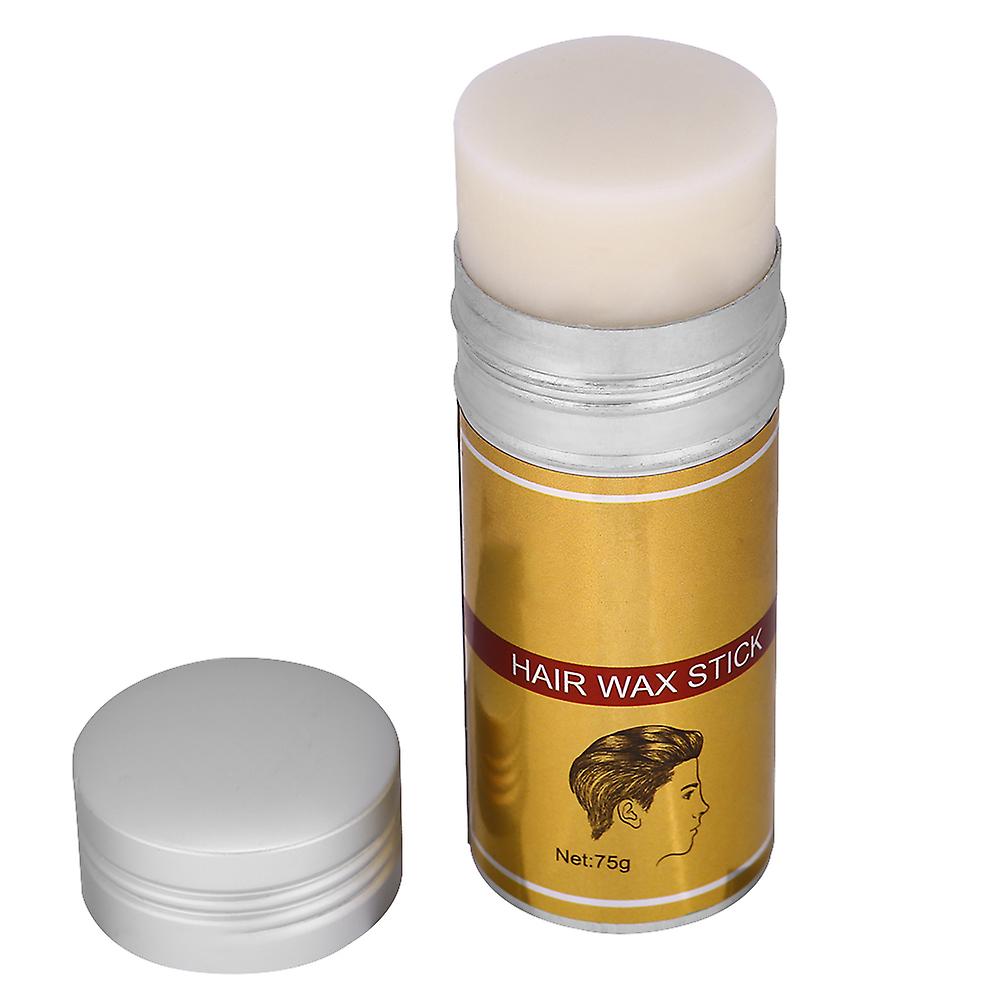 75g/bottle Hair Wax Stick Long Last Natural Hairstyle Model Styling Broken Hair Gel Wax Cream