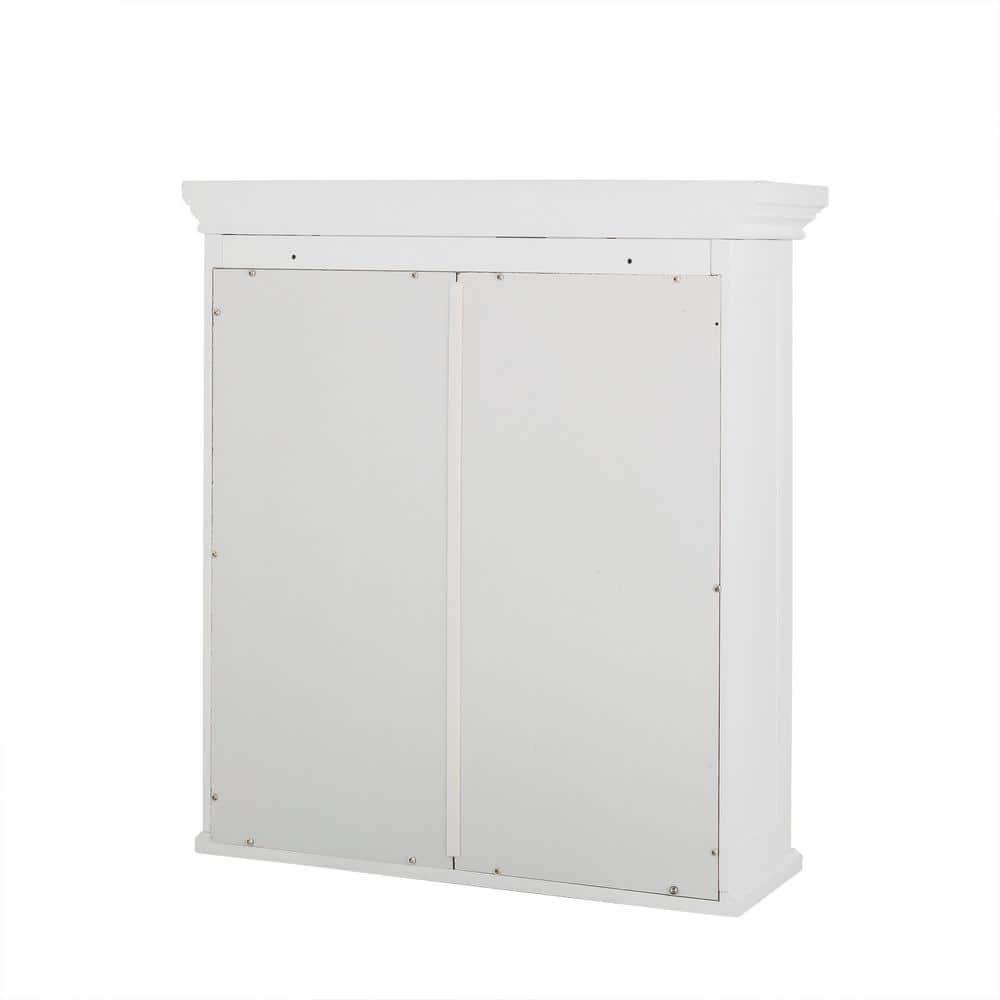 Teamson Home Florence 22 in W Wall Cabinet in White