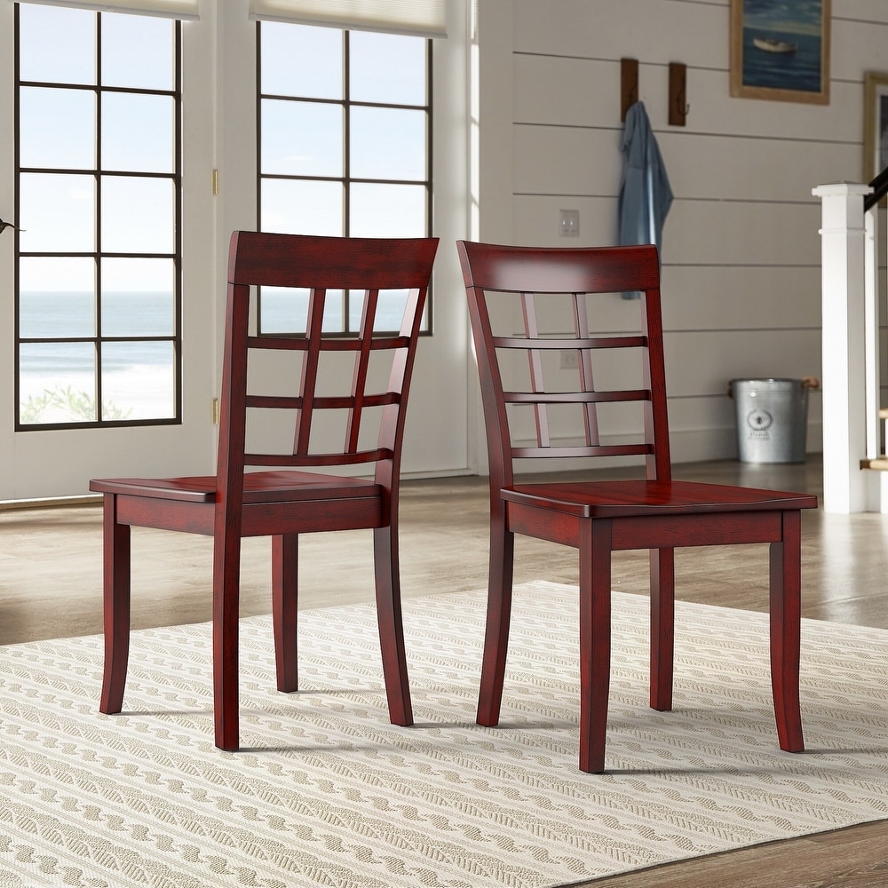 Wilmington II Window back Dining Chairs (Set of 2) by iNSPIRE Q Classic