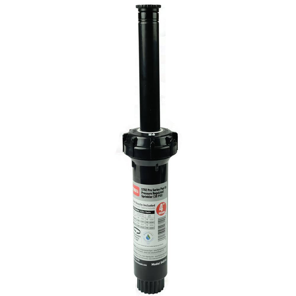 Toro 570Z Pro 4 in. VAN 0 - 360 Pop-Up Pressure-Regulated Sprinkler 54814