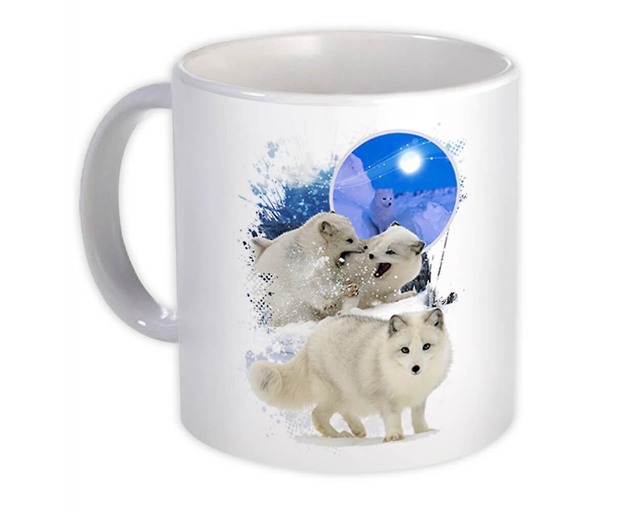 Gift Mug: Arctic Fox? Wild