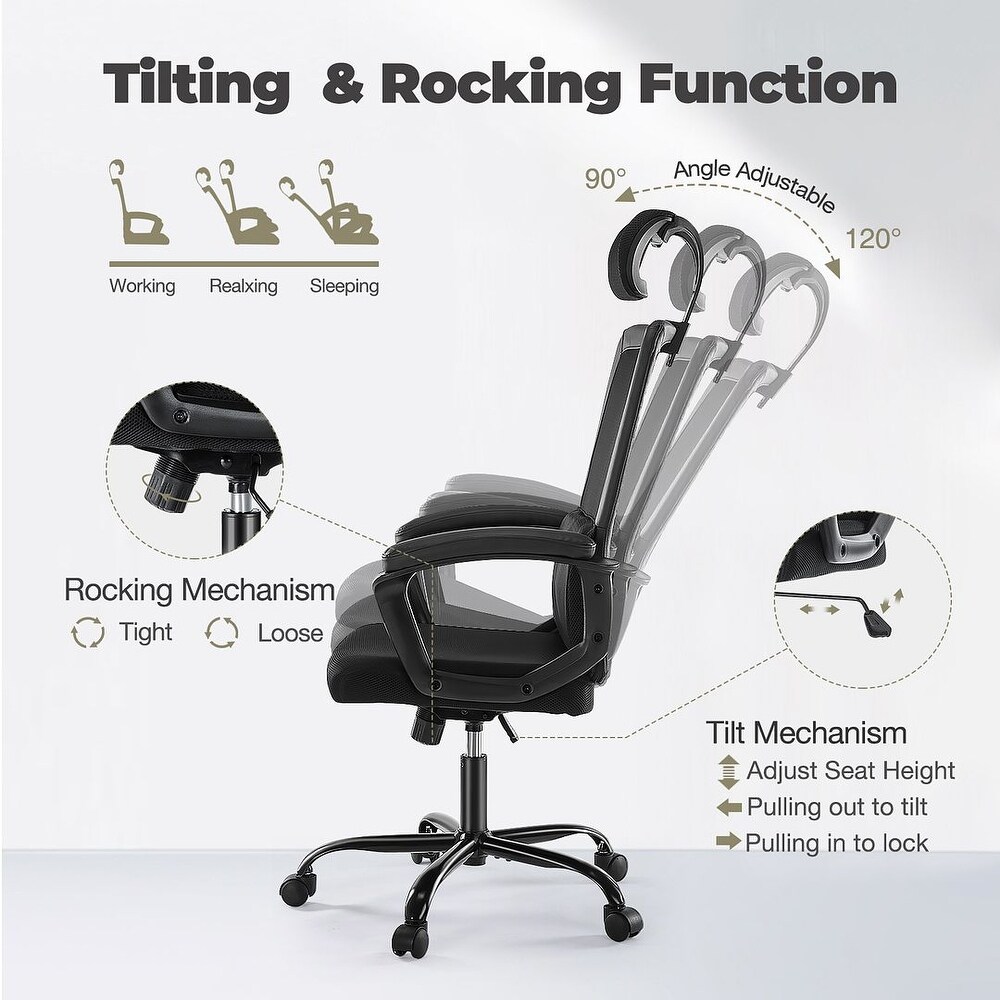 Office Chair Ergonomic Desk Chair with Lumbar Support