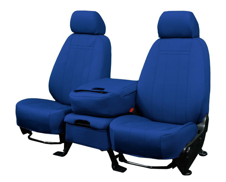 CalTrend Front Buckets Neo Seat Covers for 2000-2005 Toyota Celica - TY570-04NA Blue Insert and Trim