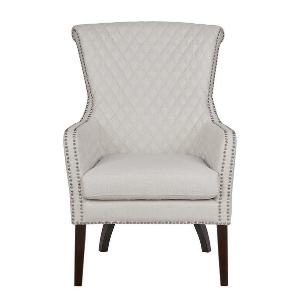 Madison Park Lea Natural/ Morocco Accent Chair