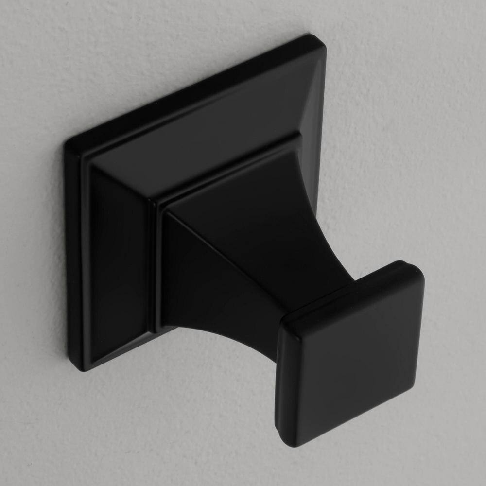 Glacier Bay Lorent Robe Hook in Matte Black BTH-003-110