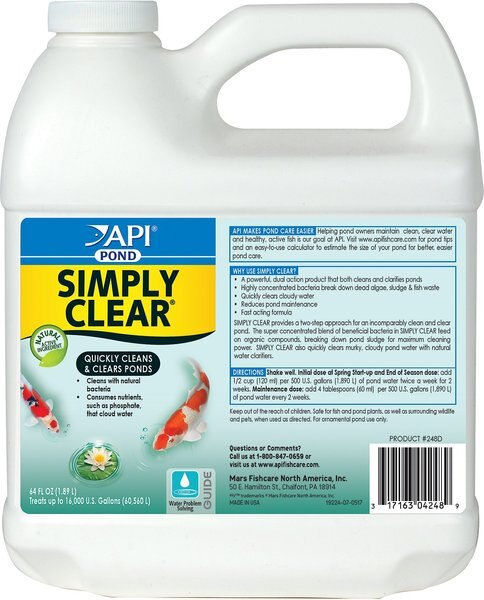 API Pond Simply Clear Pond Water Clarifier