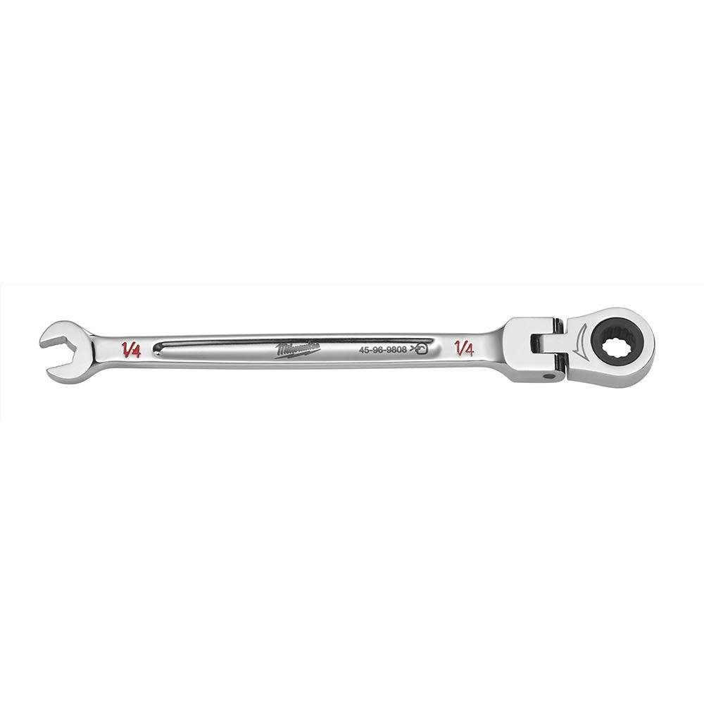 Milwaukee Combination Wrench Flex Head 1/4