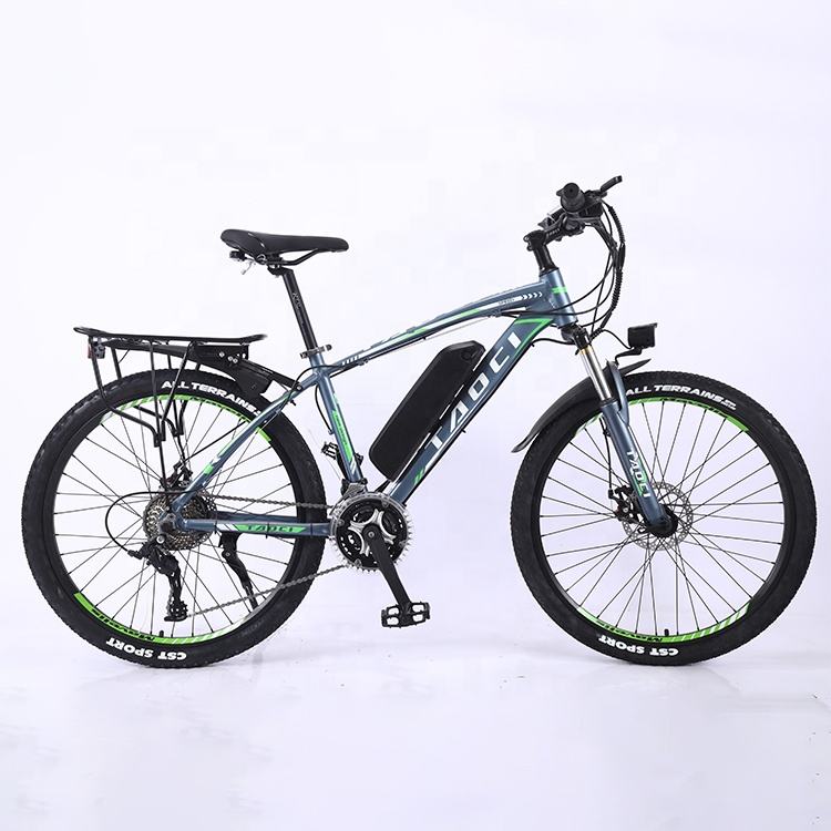 New arrival lithium battery bike aluminum alloy frame street use cool design electric mountain bike for adults