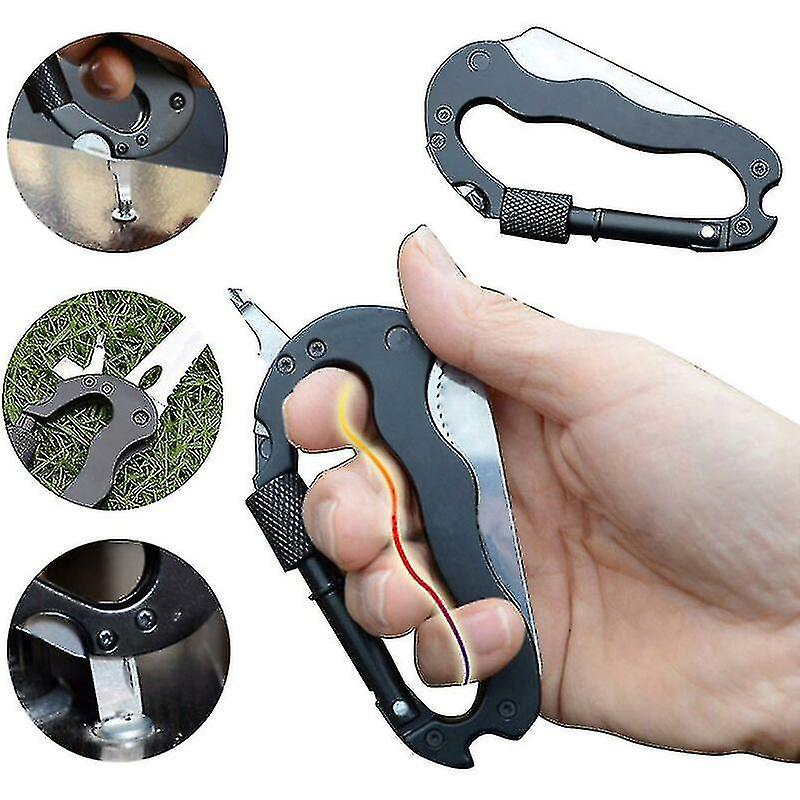 Multi-function Carabiner Outdoor Tool