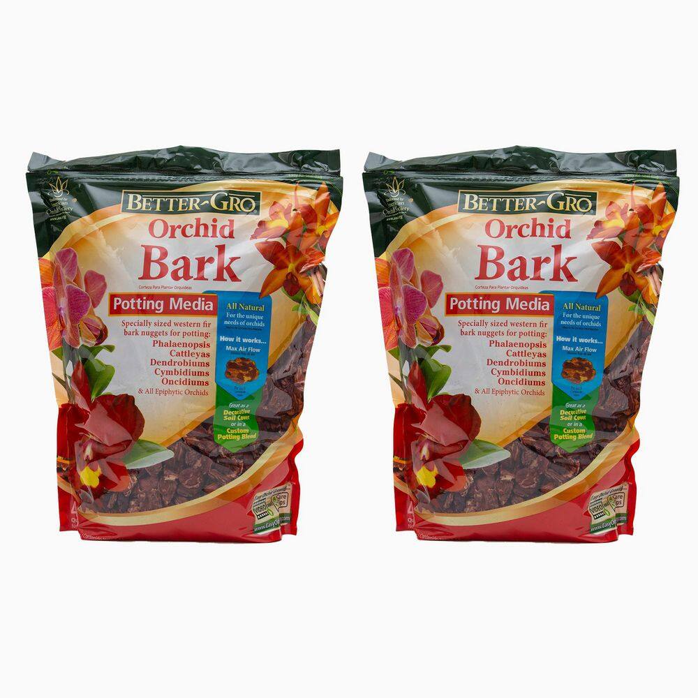 Better-Gro 8 qt. Orchid Bark Twin Pack 50193