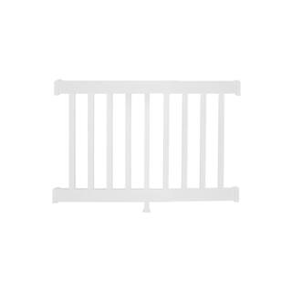 Weatherables Walton 3 ft. H x 4 ft. W White Vinyl Railing Kit WWR-THDW36-S4