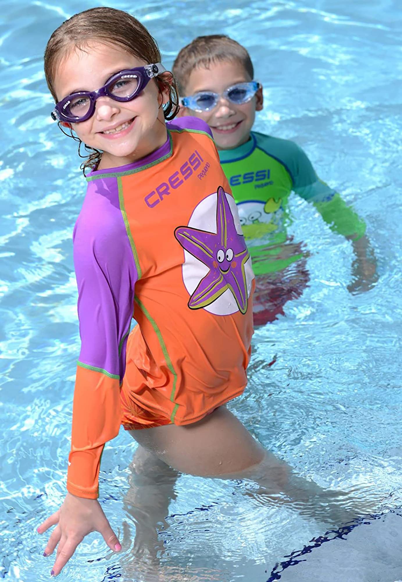 Cressi Cressi Crab Kids Goggles, Ages 2-7 Years