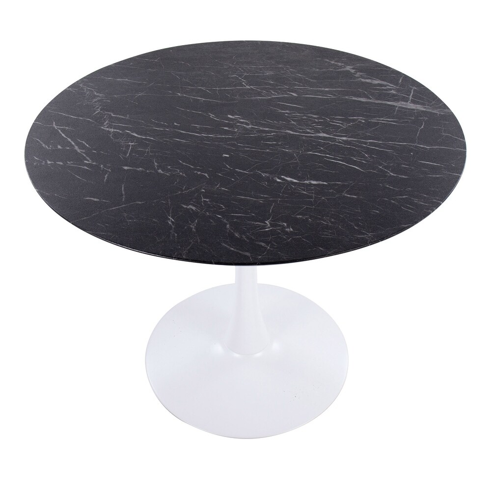 Porch   Den Stone Mod Modern Table