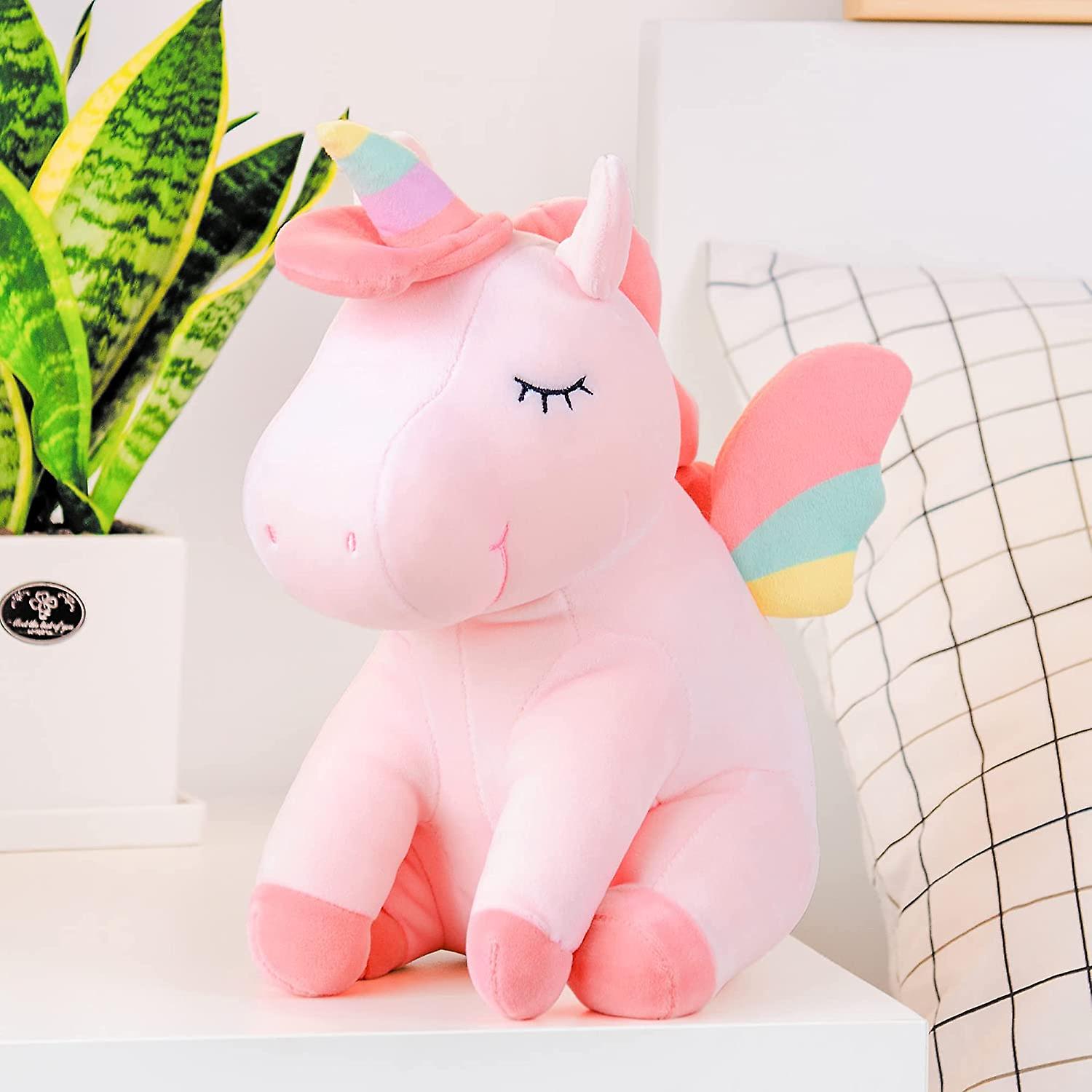 Rainbow Powder Unicorn Stuffed Animal Plush Such Large