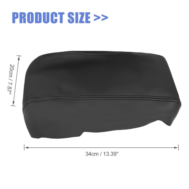 Unique Bargains Car Center Console Lid Armrest Seat Box Cover Protector Replacement Microfiber Leather For Toyota Avalon 2005 2012