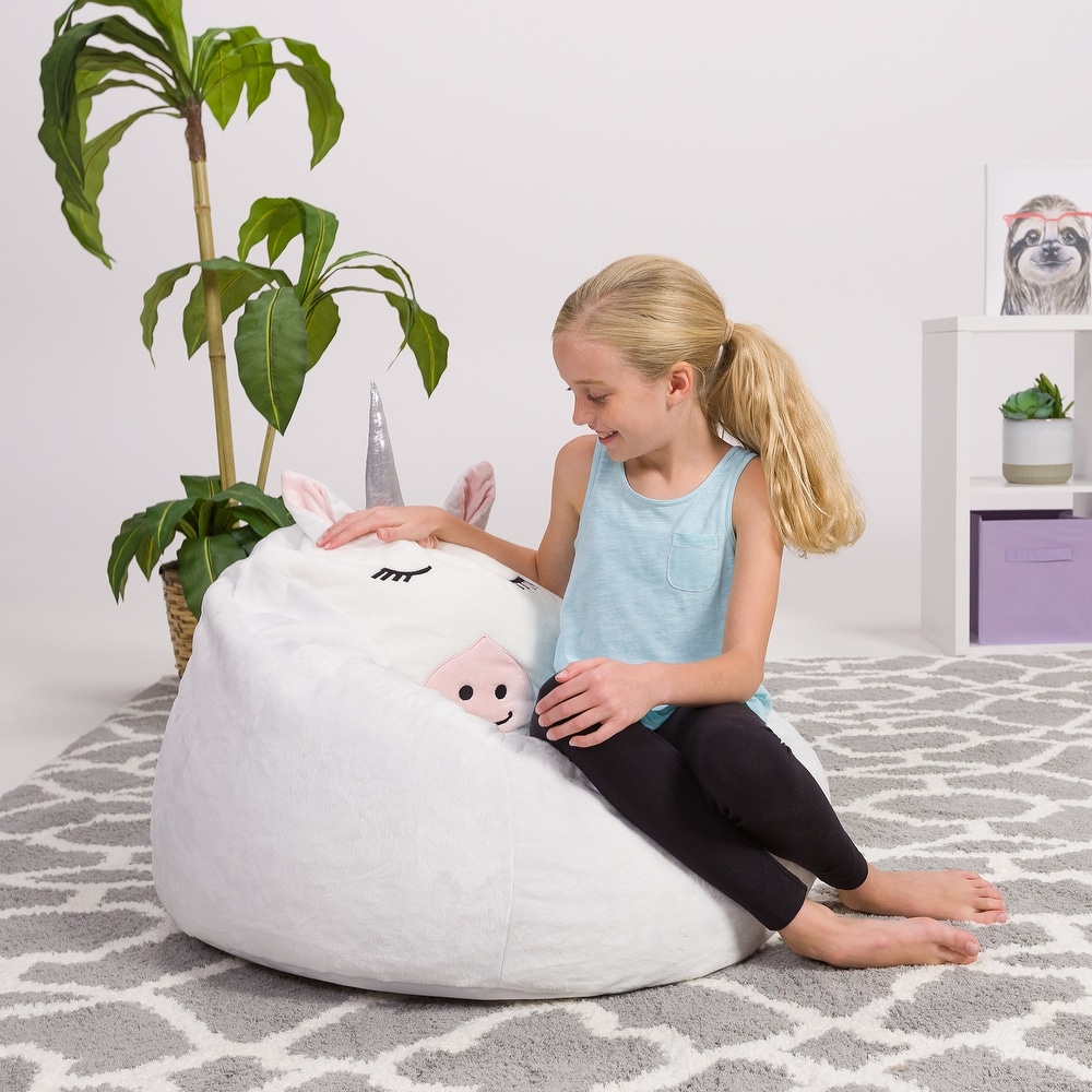 Bean Bag  Soft and Cozy Animal Bean Bag Chair   Child Proof Closure