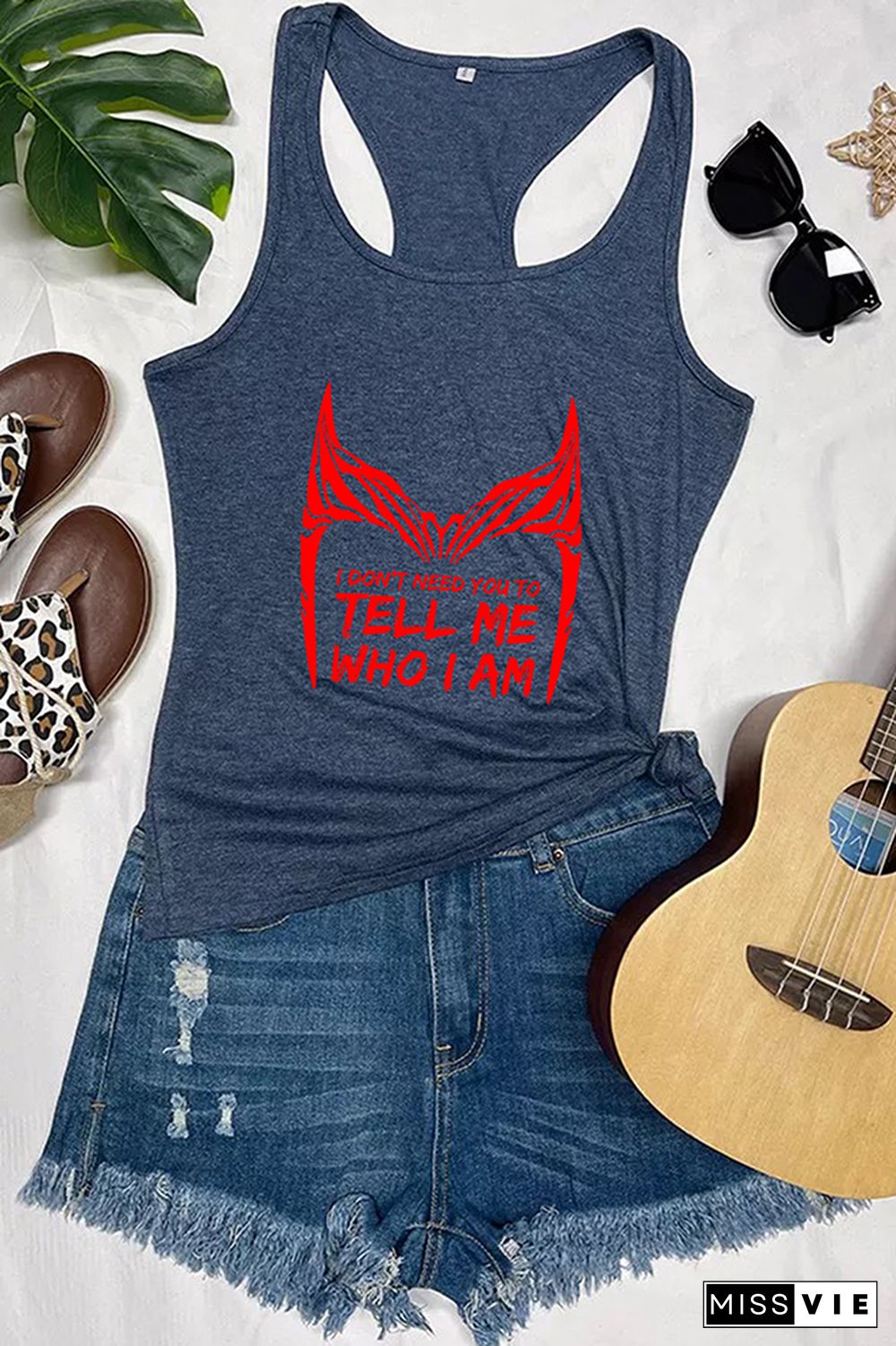 Scarlet Witch Crown Tiara, I Don’t Need You To Tell Me Who I Am Sleeveless Tank Top Wholesale