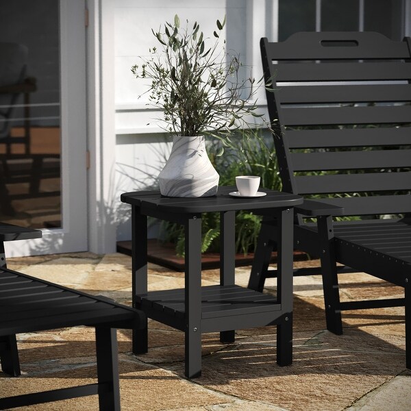 AllWeather Adirondack Style Patio Side Table