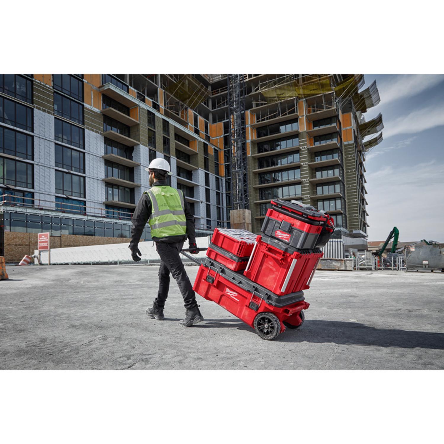 MW Packout 24 in. Rolling Tool Chest Black/Red