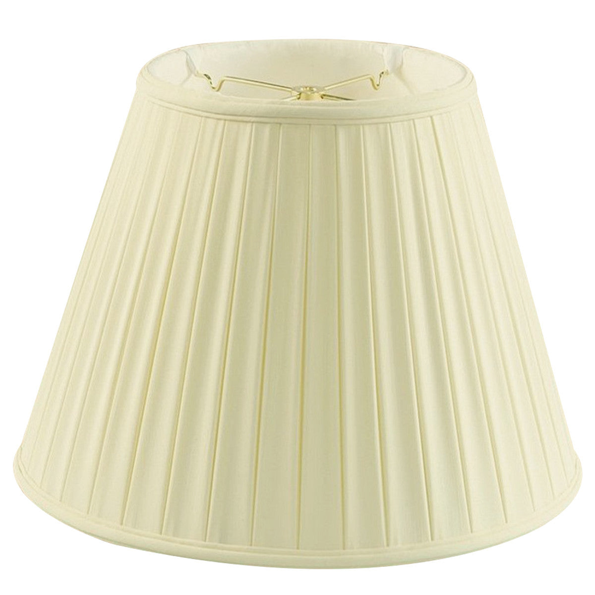 11x18x13.5 Empire BoxPleat Egg Shell Lamp Shade